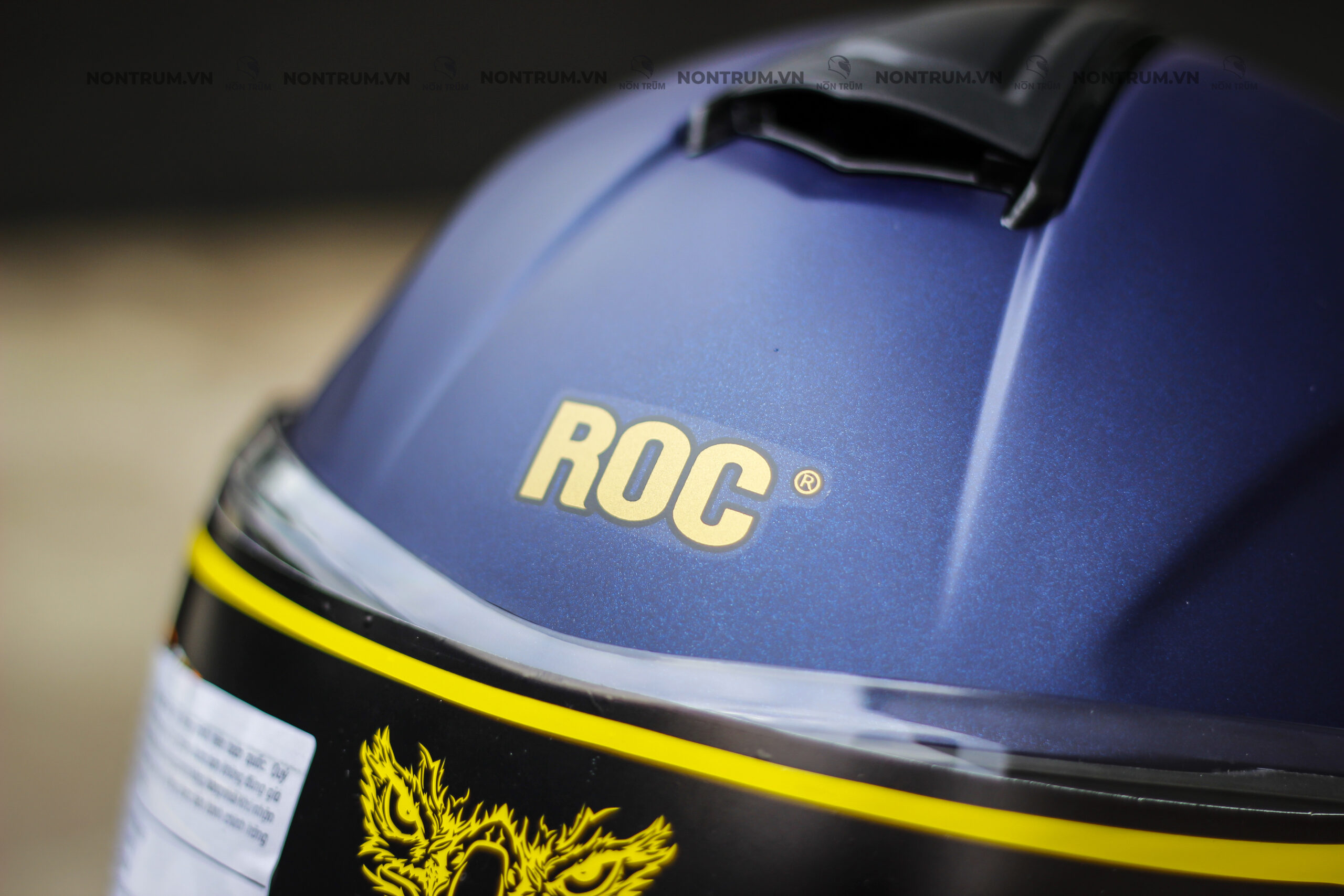 nón ROC R06 xanh mực 2