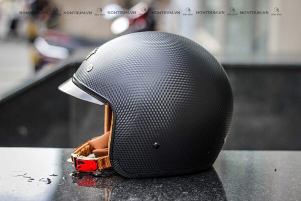 nón royal m139 vân carbon