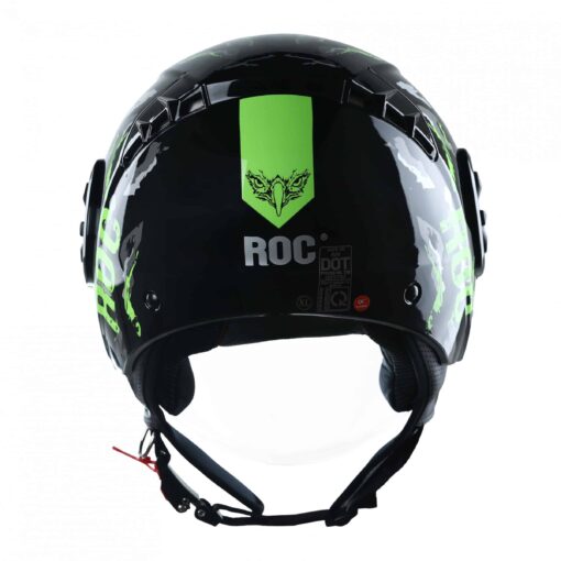 nón roc r06 camo xanh bóng