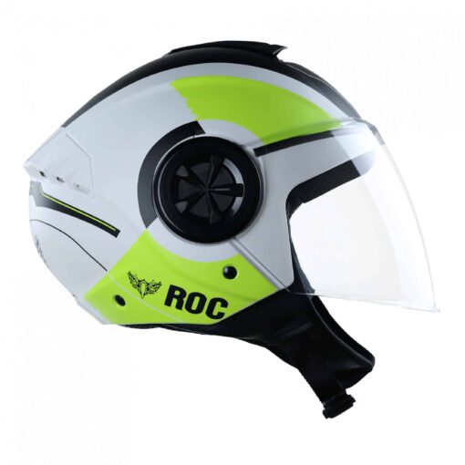 nón roc r06 trắng xanh