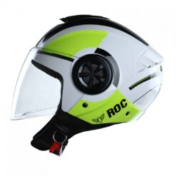 nón roc r06 trắng xanh