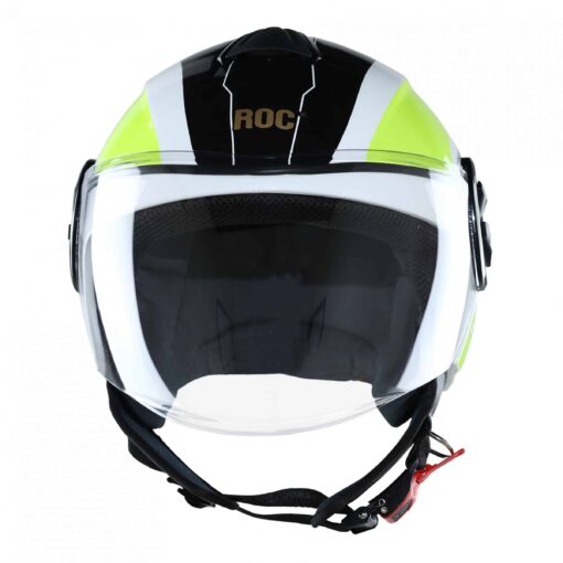 nón roc r06 trắng xanh