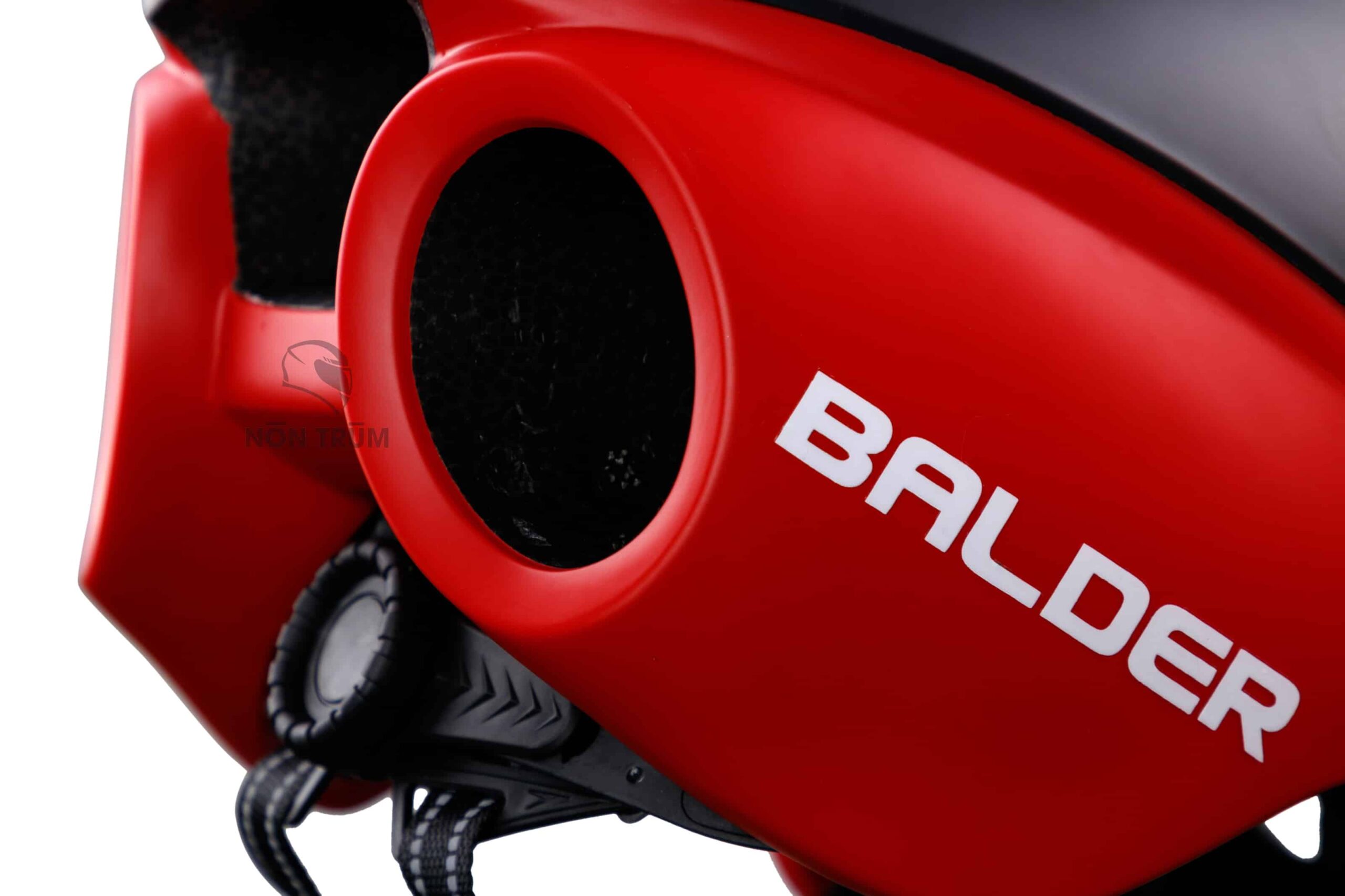 mũ xe đạp Balder B79 đen đỏ