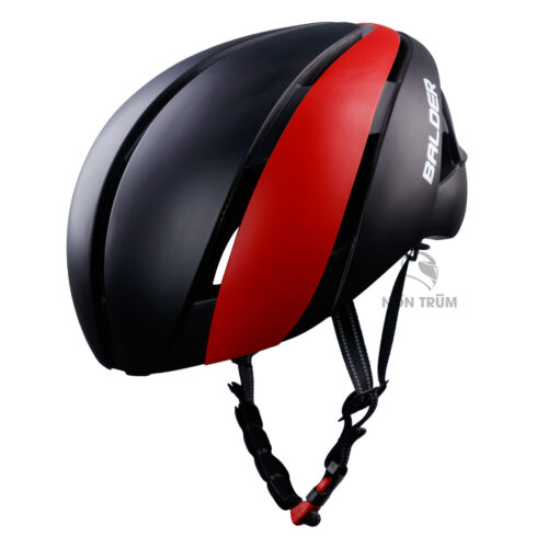 mũ xe đạp Balder B86 đen đỏ