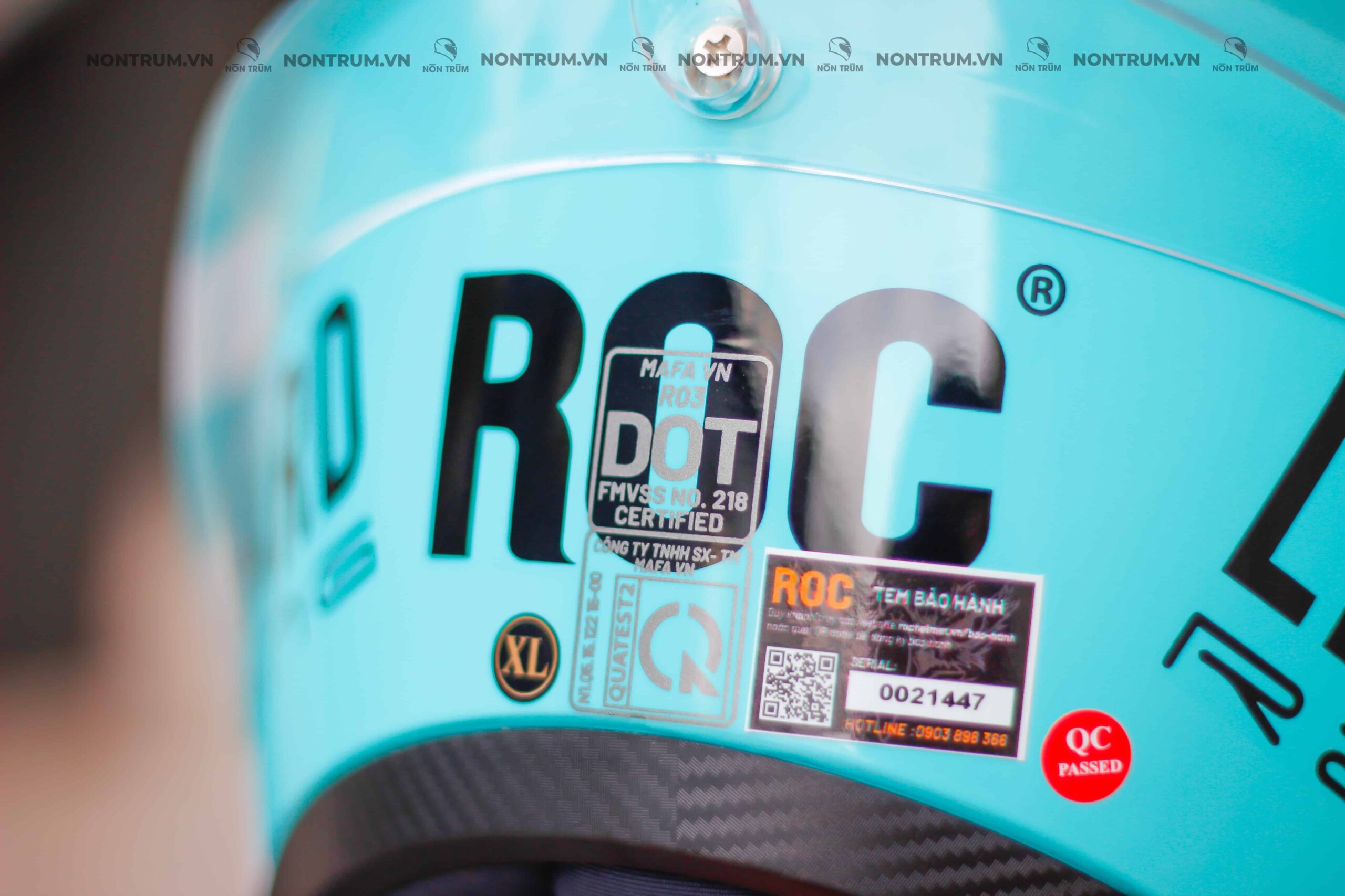 nón ROC R03 leopard 1