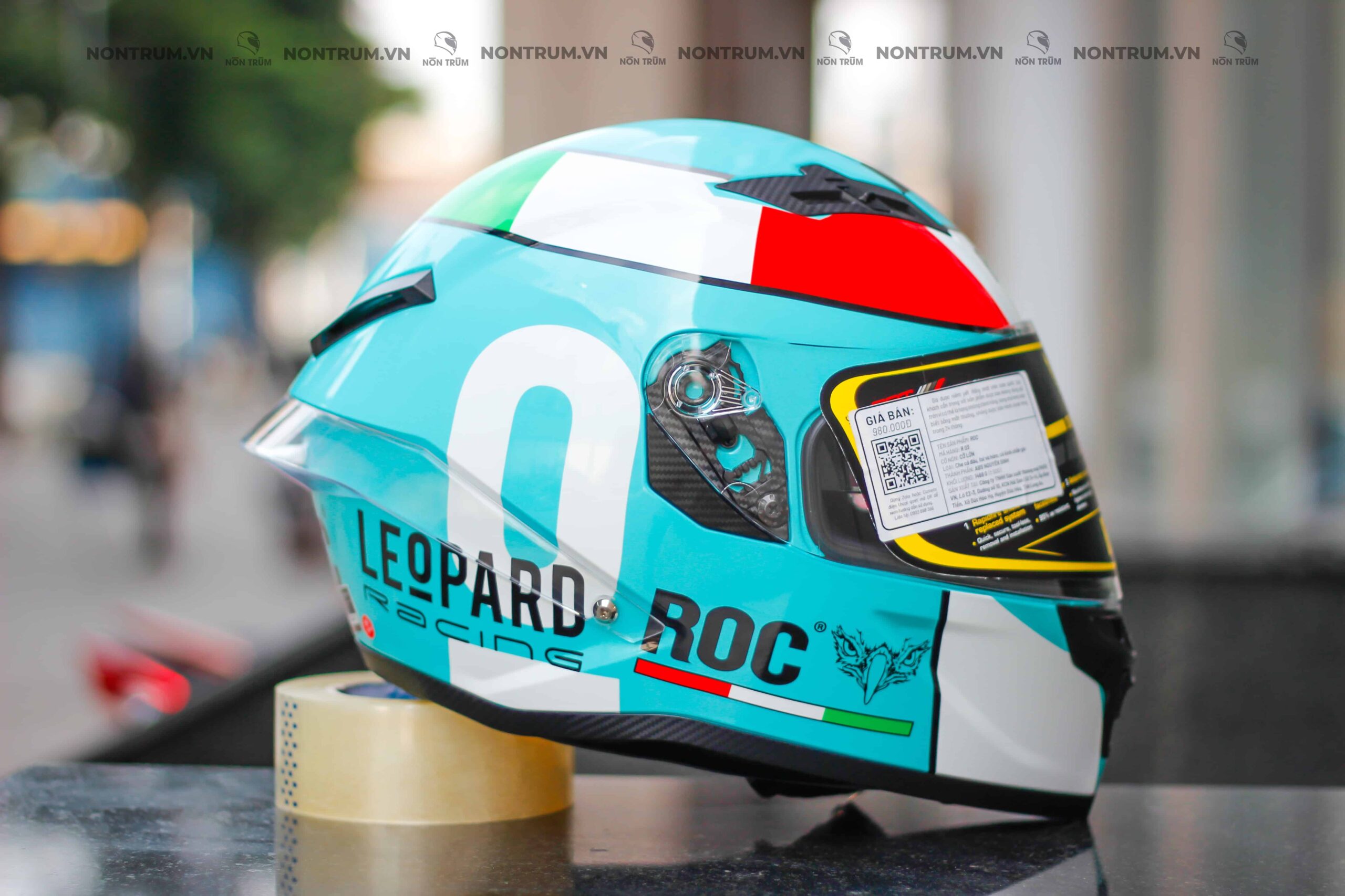 nón ROC R03 leopard 1