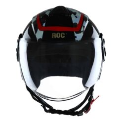 nón ROC R06 camo xám đỏ 1