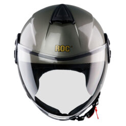 nón roc r06 xám bóng