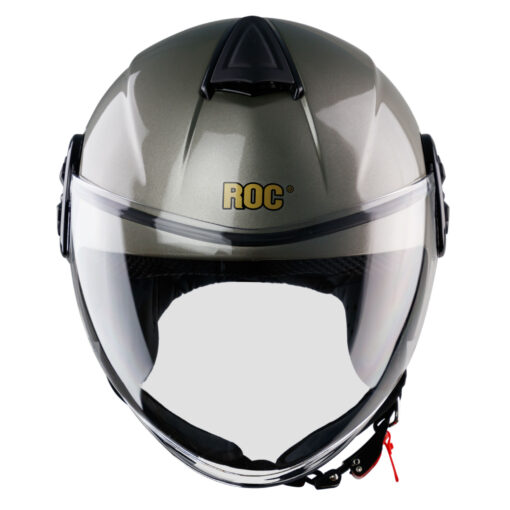 nón roc r06 xám bóng