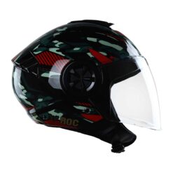 nón roc r06 camo đỏ