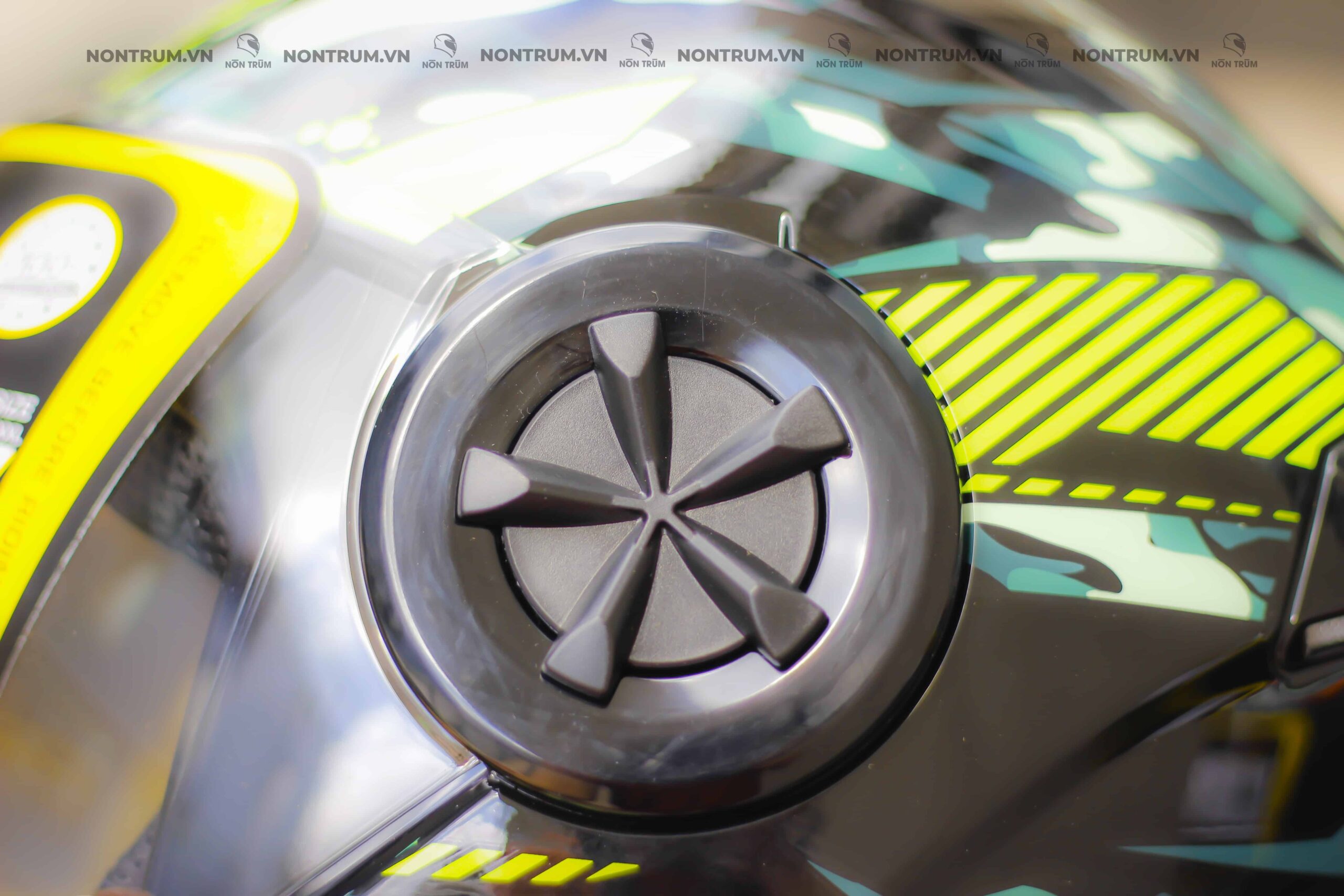 nón roc r06 camo xanh