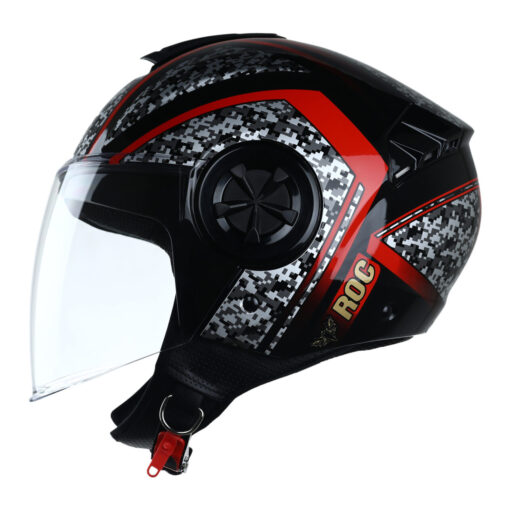nón roc r06 V4 đỏ