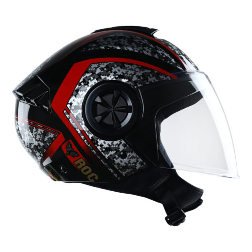 nón roc r06 V4 đỏ