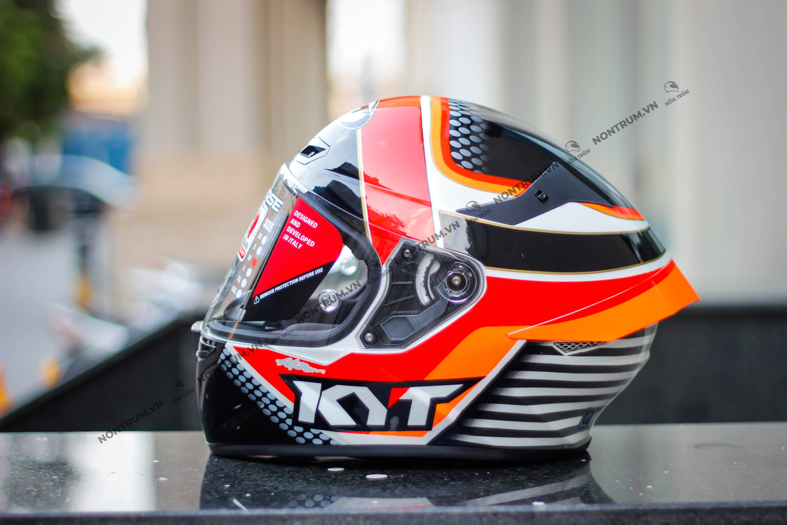 nón kyt tt course pirro