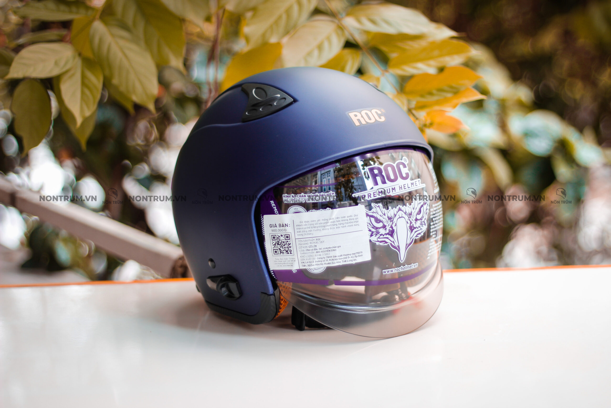nón roc r139 xanh mực