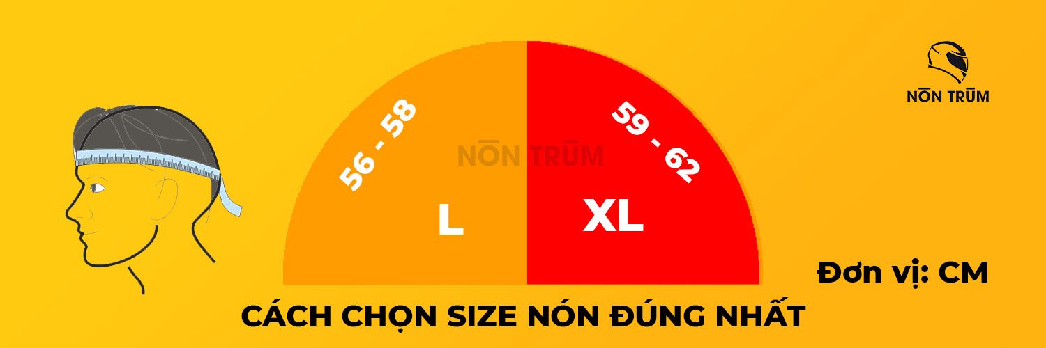 cách đo size nón ROC R139