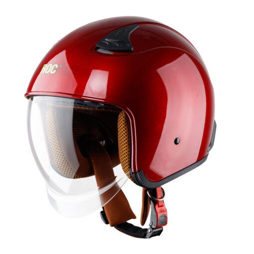 nón roc r139 đỏ bóng