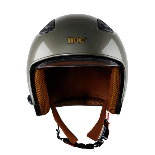nón roc r139 xám bóng