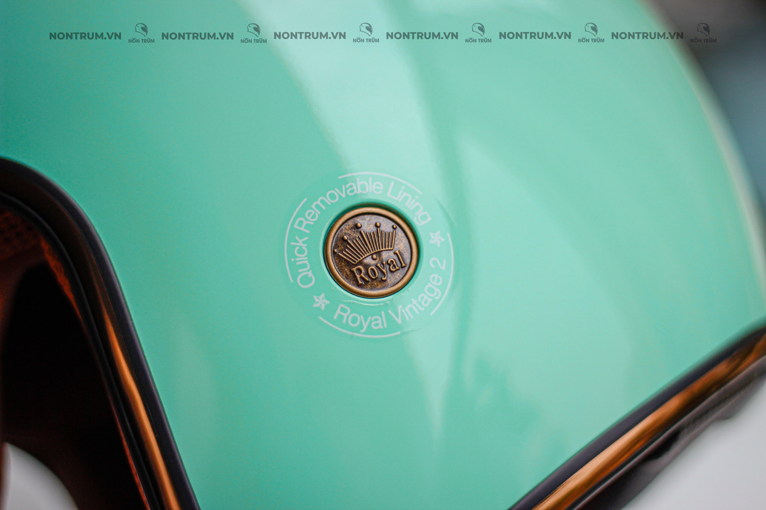 nón royal m20c xanh mint