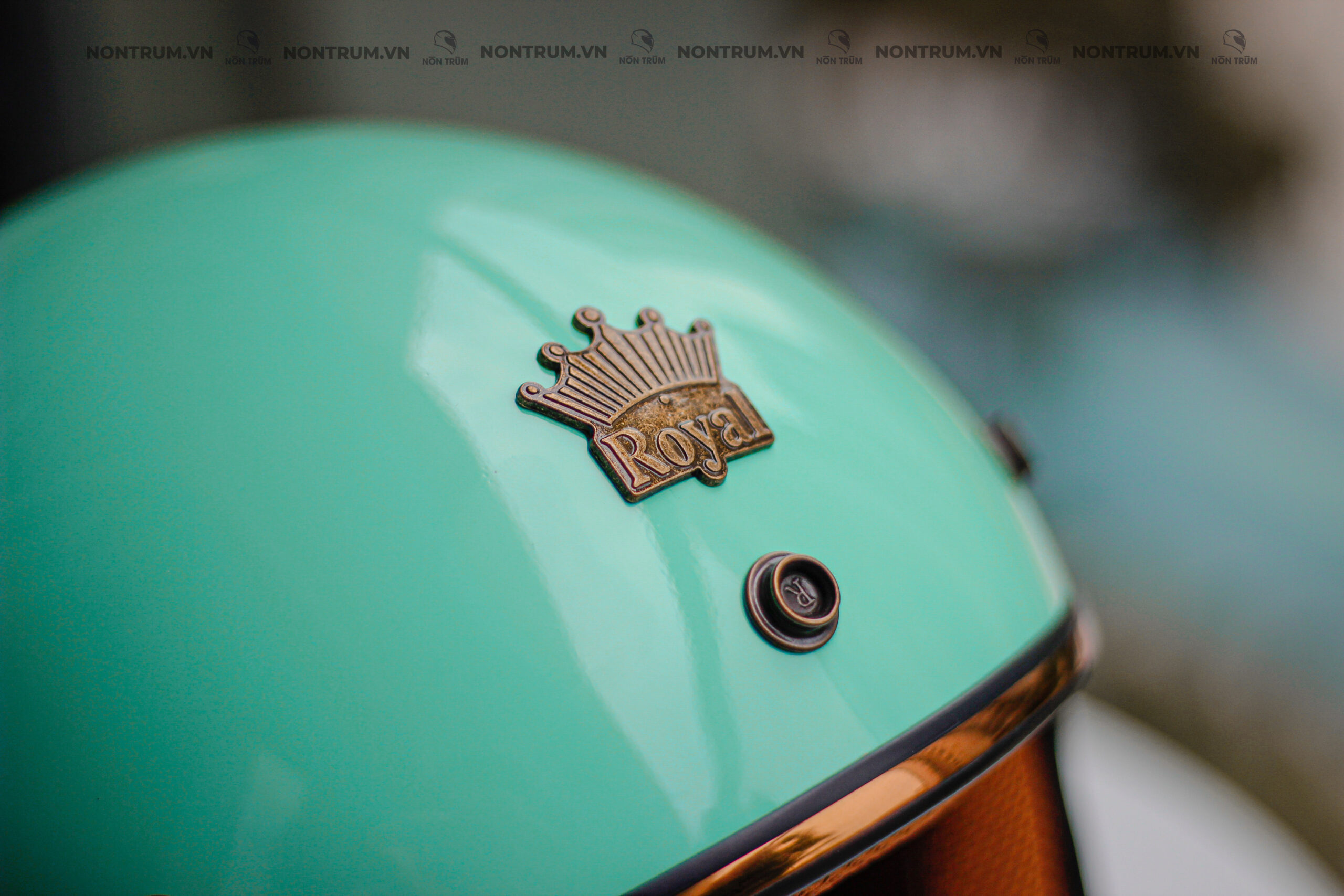 nón royal m20c xanh mint