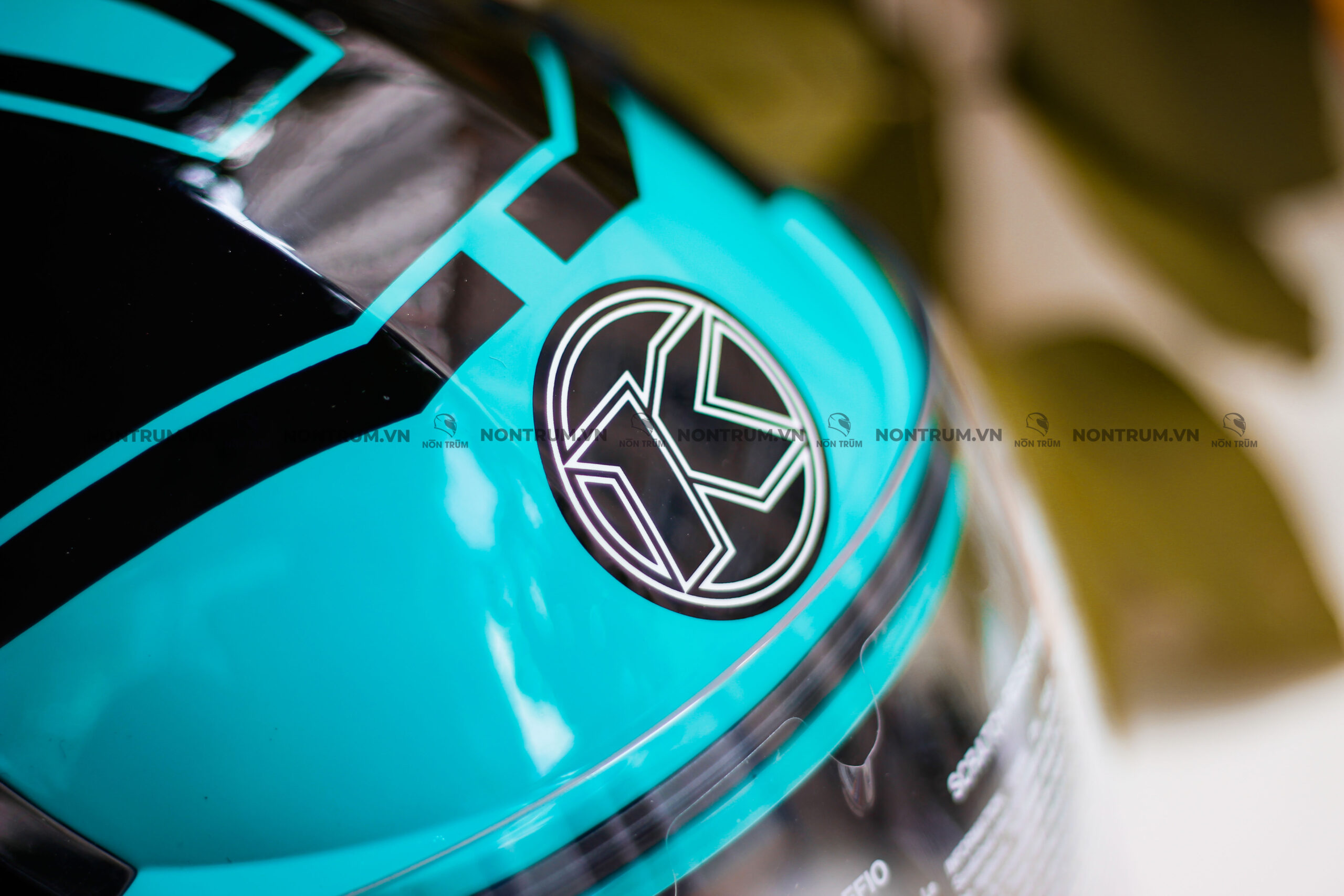 nón kyt tiger xanh ngọc