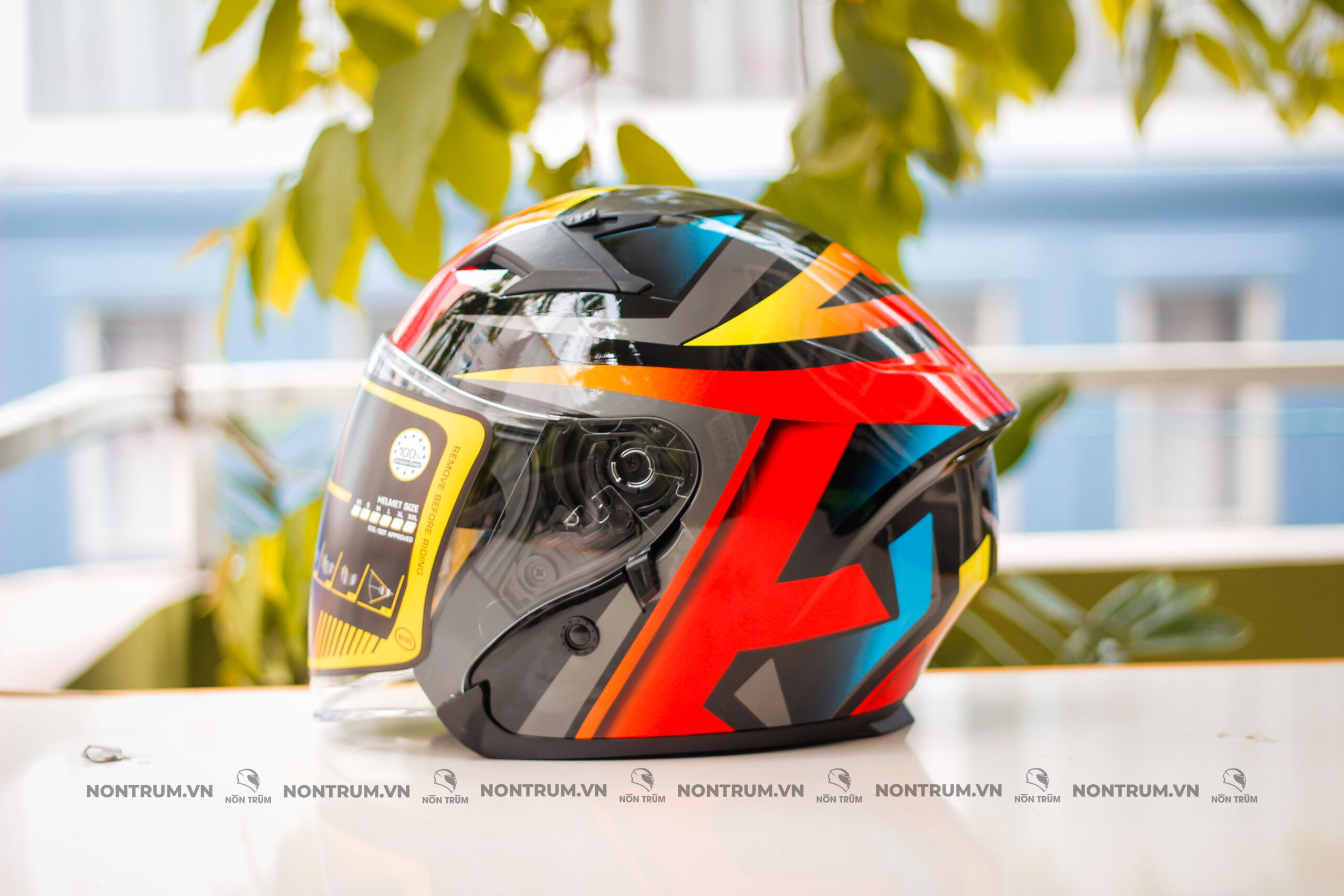 nón roc r02 ego bóng