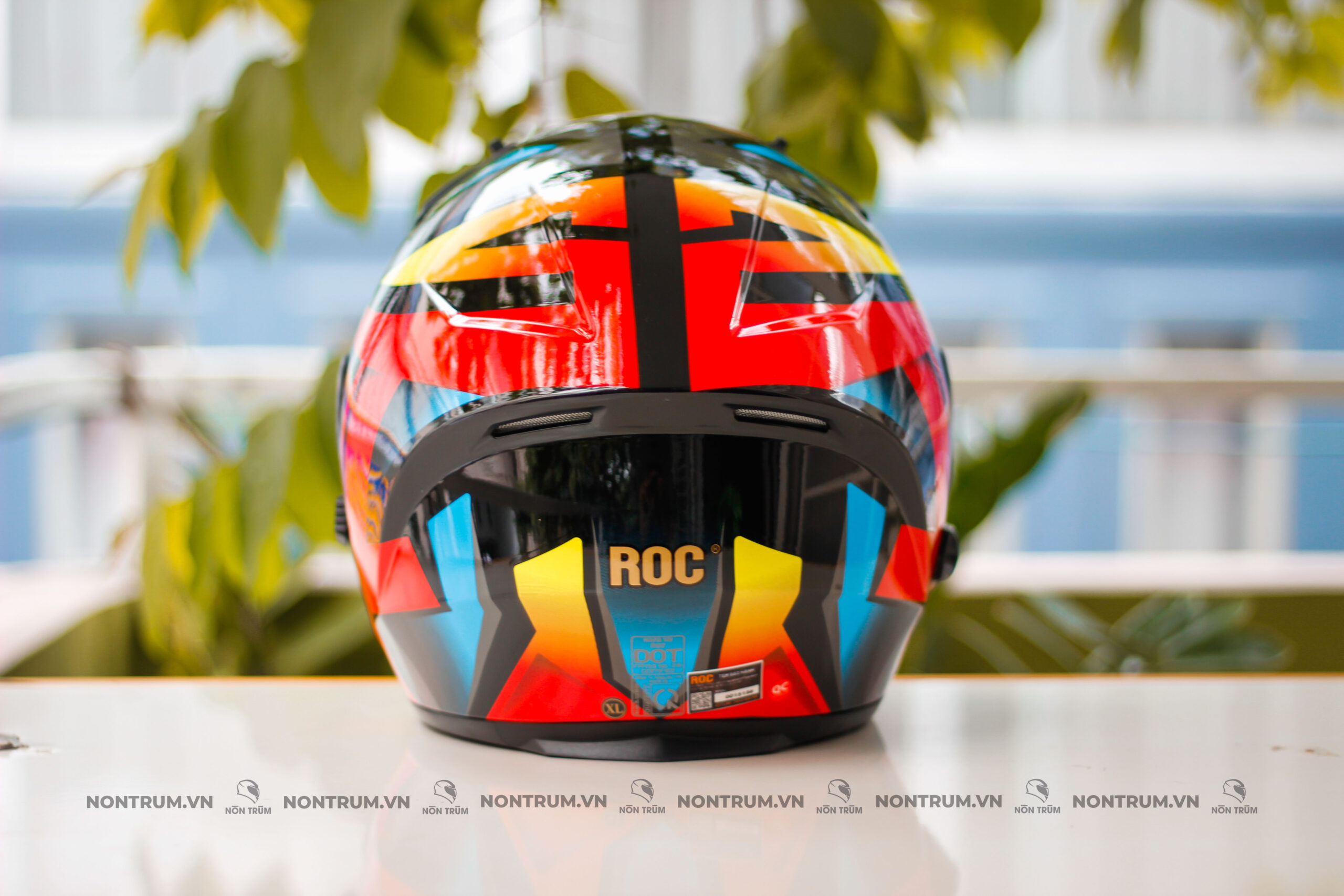 nón roc r02 ego bóng