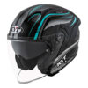 KYT NFJ Radar Aqua Blue