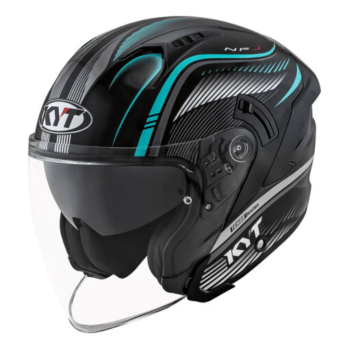 KYT NFJ Radar Aqua Blue