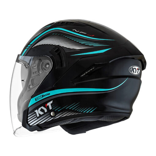 KYT NFJ Radar Aqua Blue