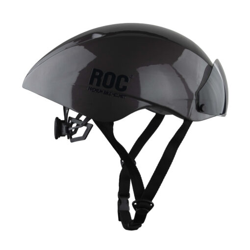 nón roc r18 đen bóng