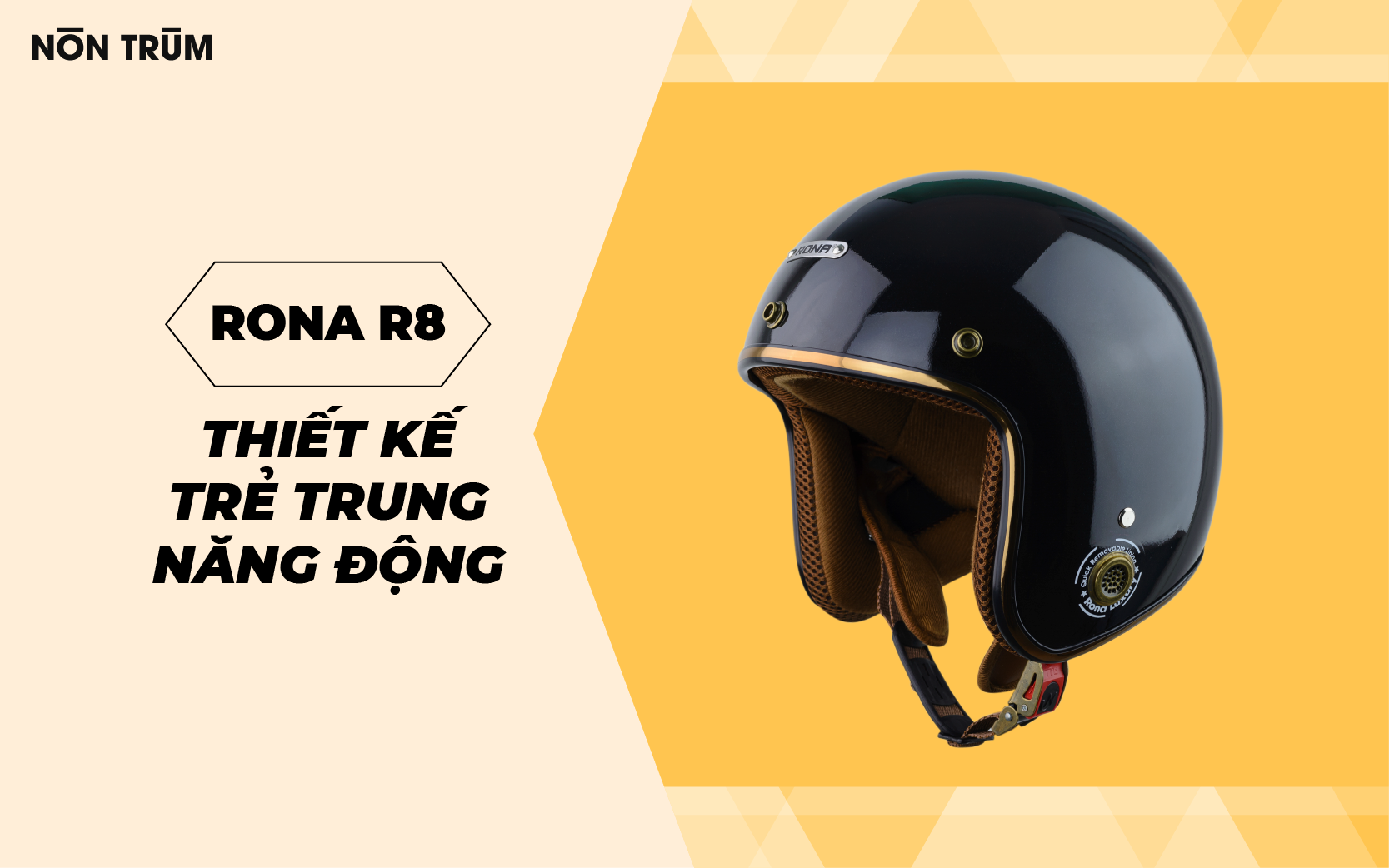 Mũ Bảo Hiểm Rona R8
