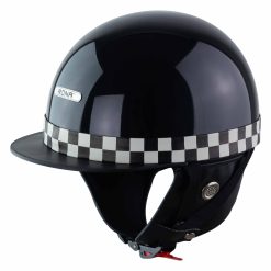 Rona Bosozoku Đen Bóng Viền Caro