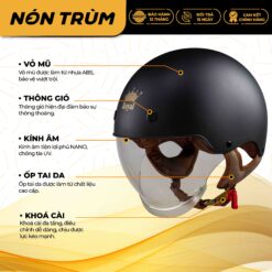 thông tin nón bảo hiểm royal m239