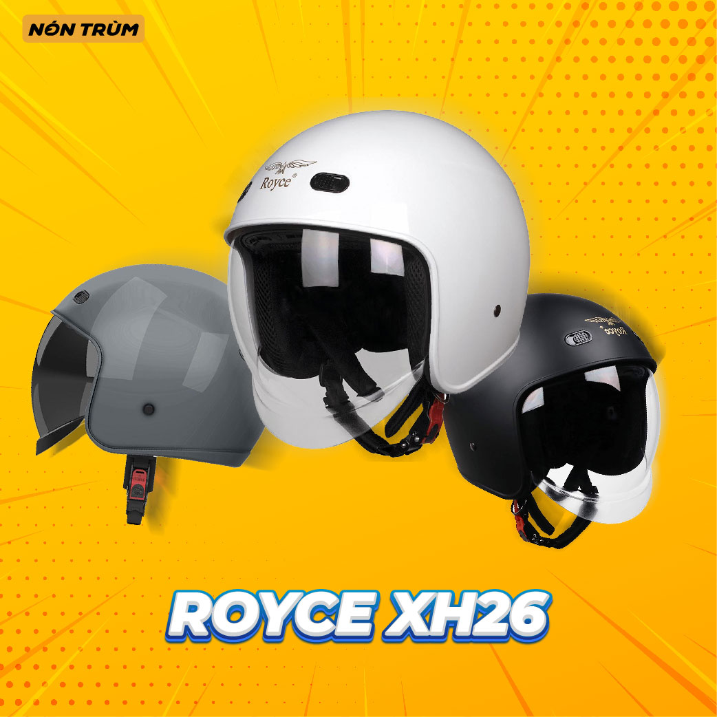 Mũ bảo hiểm Royce XH26