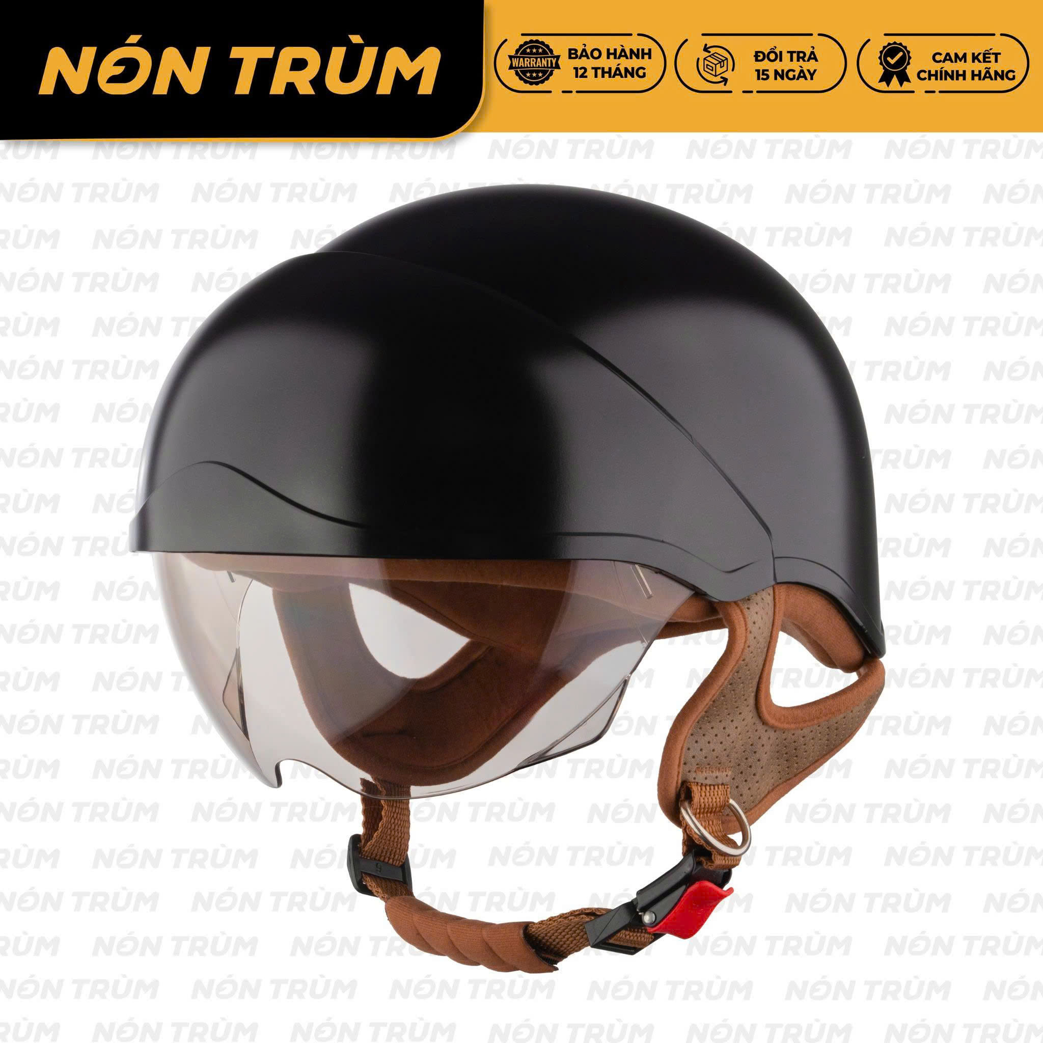 Mũ Bảo Hiểm Royal M38K Kính Âm - Hình ảnh 4